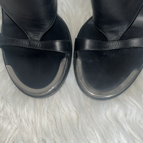 Barbara Bui Sandals Black Gladiator Heels - Picture 5 of 8